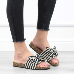 Czarne korkowe damskie...