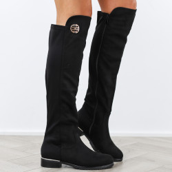 Czarne kozaki damskie...