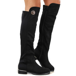 Czarne kozaki damskie...