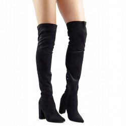 Czarne klasyczne kozaki...