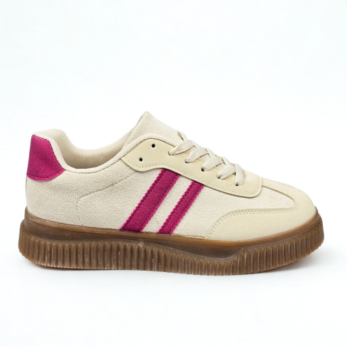 damskie-bezowe-sneakersy-vintage-rozowe-buty-sport