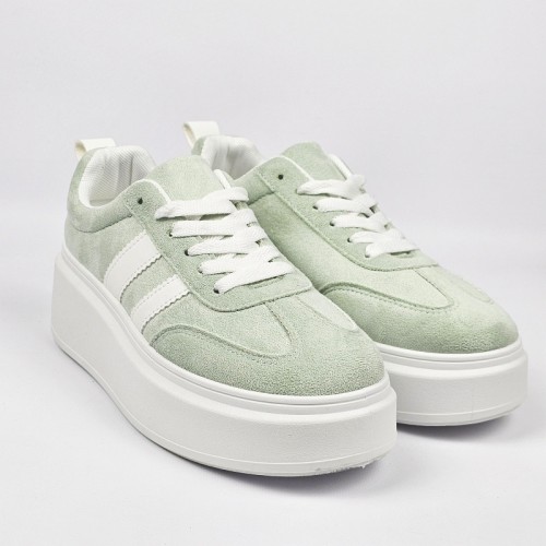 damskie-mietowe-sneakersy-biae-na-platformie-zielo