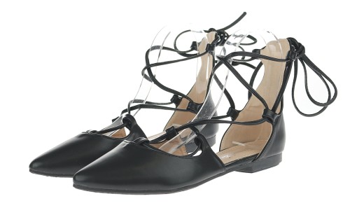 czarne-baleriny-wiazane-paskie-buty-za-kostke-w-sz