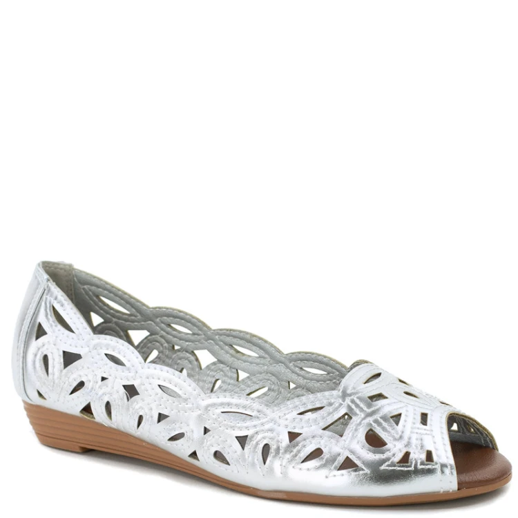 srebrne-sanday-damskie-azurowe-baleriny-eleganckie