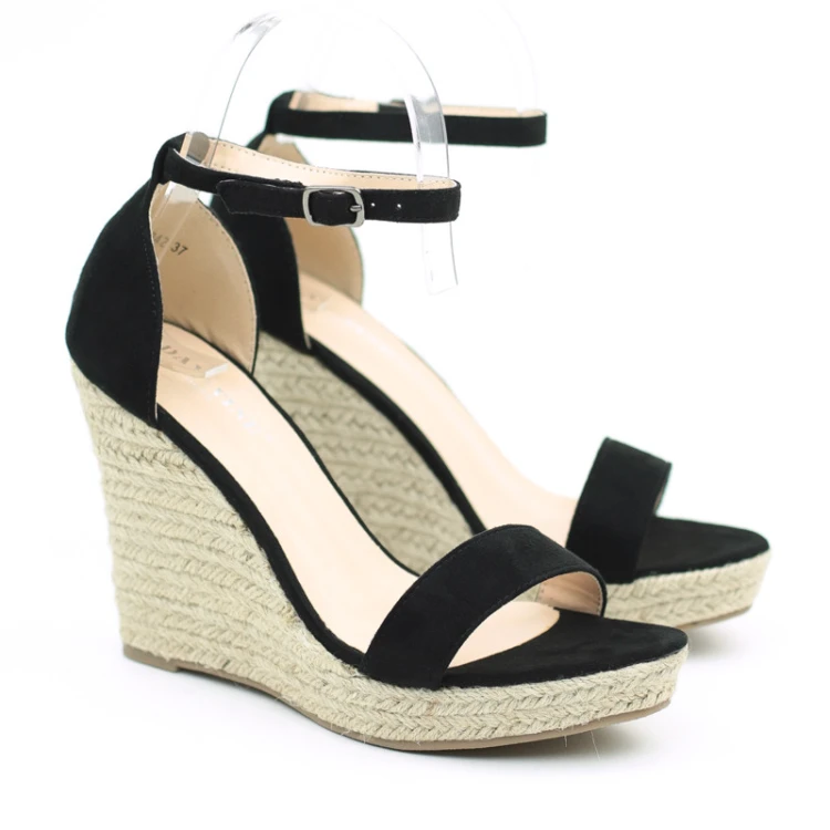 czarne-sanday-damskie-espadryle-na-koturnie-wygodn