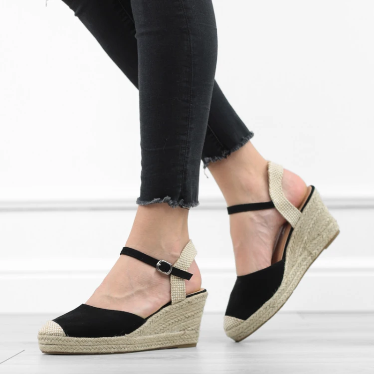 czarne-sanday-damskie-na-koturnie-wygodne-espadryl