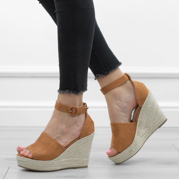 brazowe-sanday-damskie-na-koturnie-espadryle-wygod
