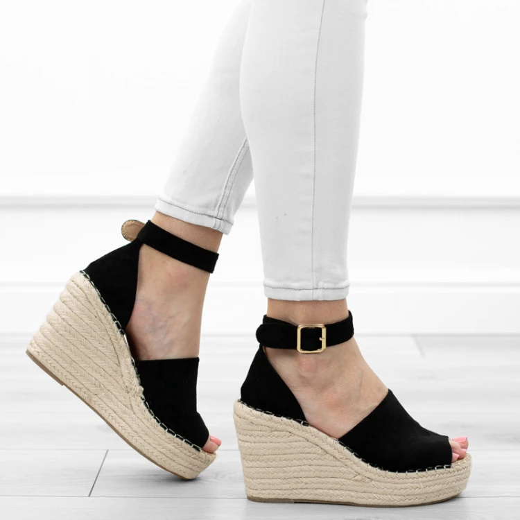 czarne-sanday-damskie-na-koturnie-espadryle-wygodn