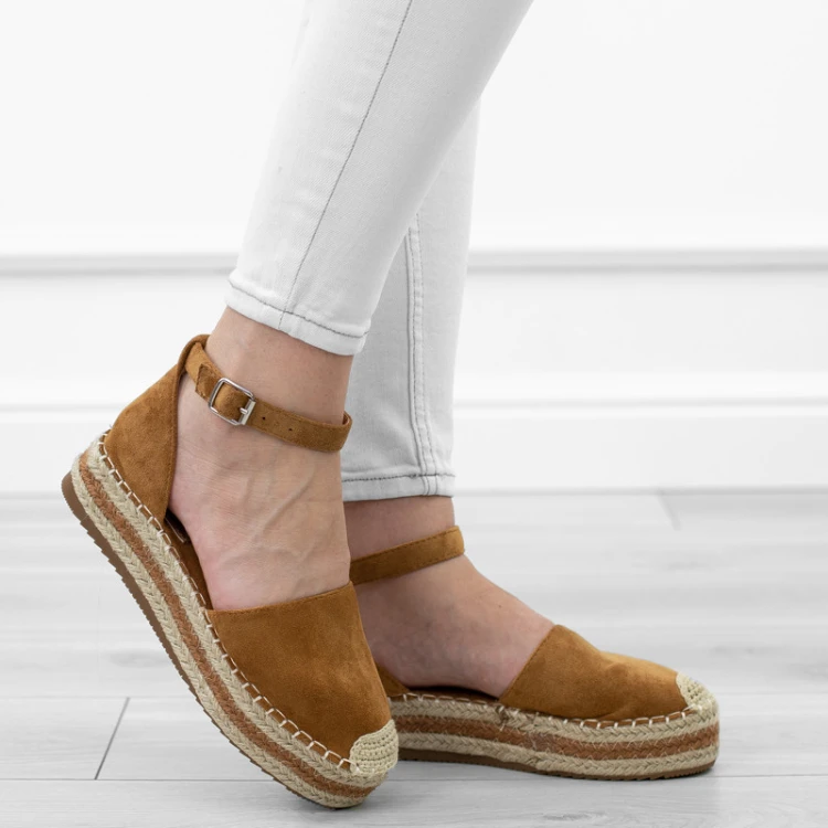 brazowe-espadryle-damskie-sanday