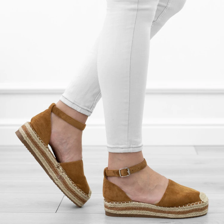 brazowe-espadryle-damskie-sanday
