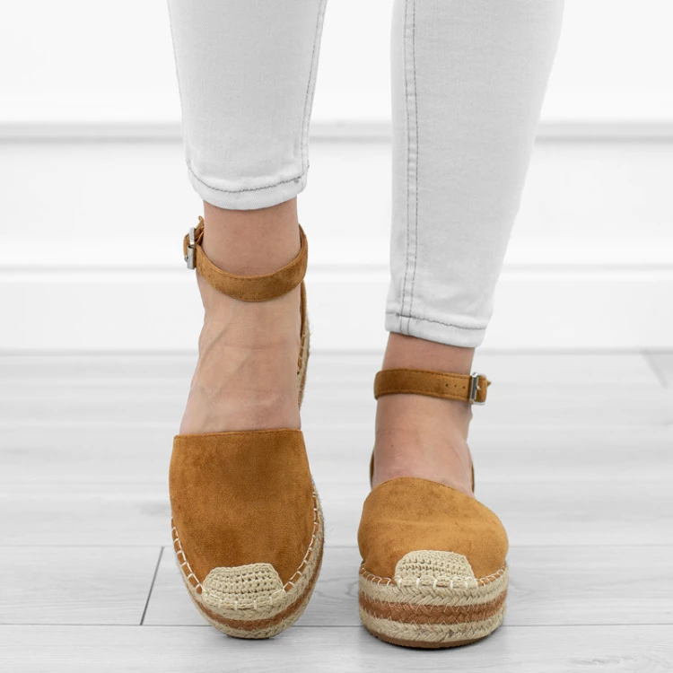 brazowe-espadryle-damskie-sanday