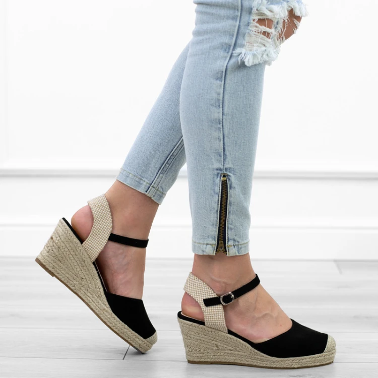 czarne-sanday-damskie-na-koturnie-wygodne-espadryl