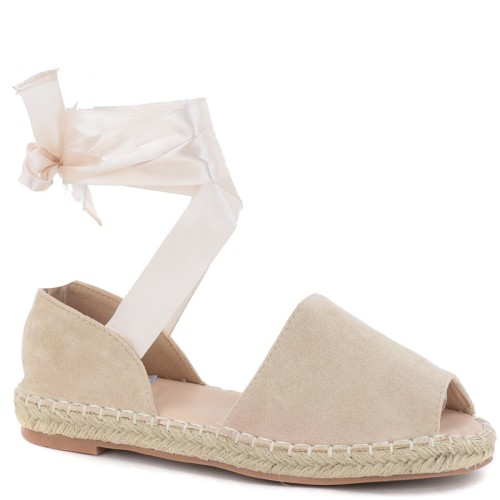 bezowe-paskie-espadryle-damskie-sanday-wiazane-ozd