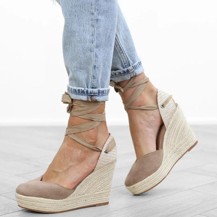 bezowe-sanday-damskie-na-koturnie-wiazane-espadryl