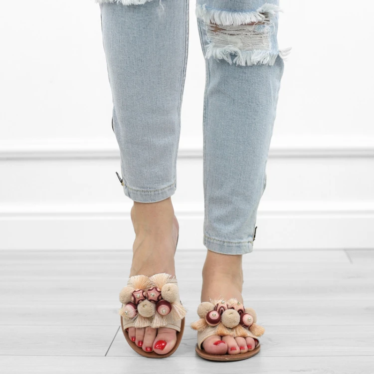 bezowe-klapki-damskie-boho-wsuwane-paskie-wygodne-