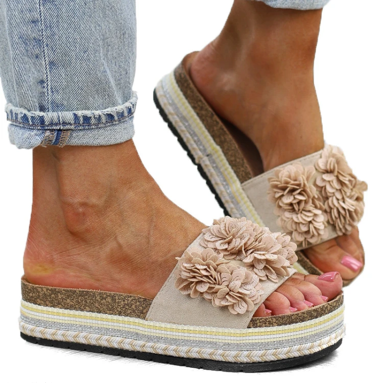 bezowe-klapki-damskie-boho-wsuwane-paskie-korkowe-