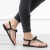 czarne-paskie-sanday-damskie-japonki-z-kokardka-i-