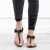 czarne-paskie-sanday-damskie-japonki-z-kokardka-i-