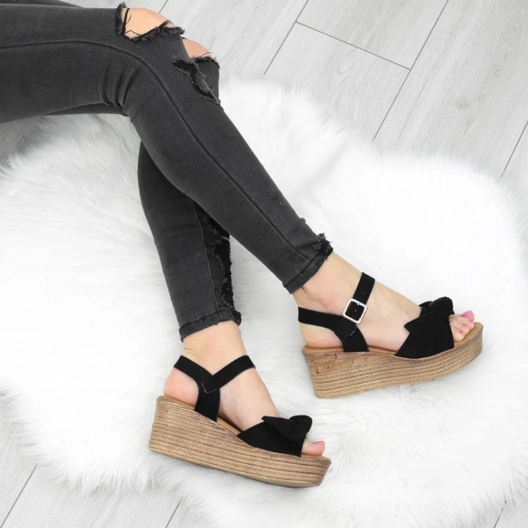 czarne-sanday-damskie-na-koturnie-wygodne-espadryl