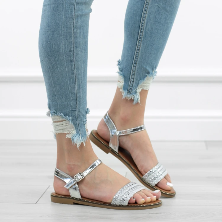 srebrne-metaliczne-sanday-damskie-paskie-lekkie-i-
