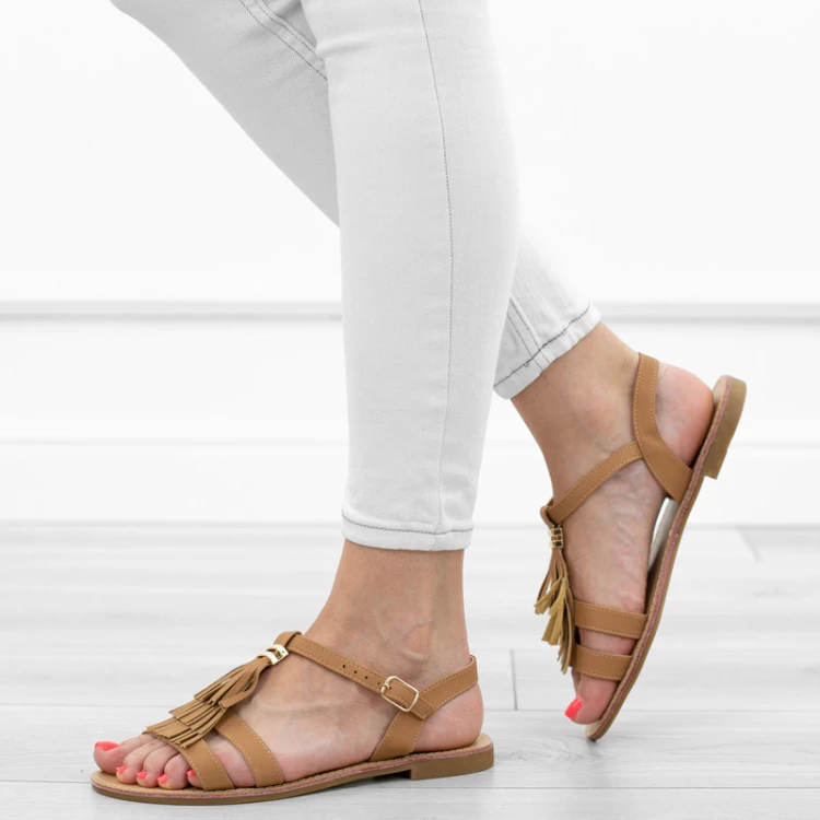 brazowe-sanday-damskie-boho-paski-wygodne-i-lekkie