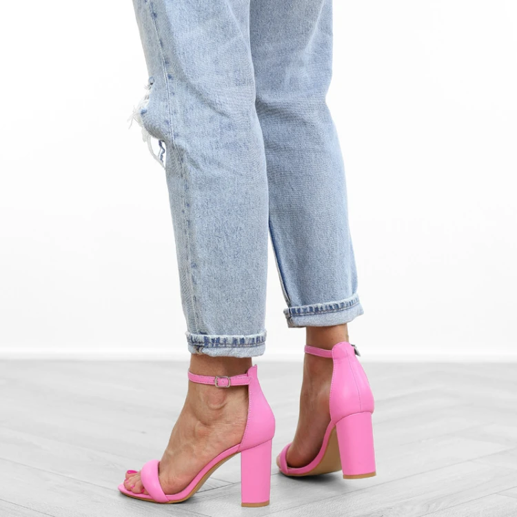 rozowe-eleganckie-sanday-damskie-na-obcasie-supku-