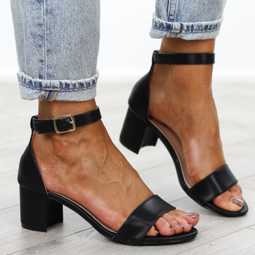 czarne-sanday-damskie-eleganckie-na-niskim-wygodny