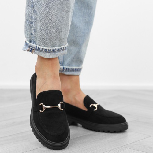 czarne-pobuty-damskie-mokasyny-loafersy-zamszowe-w