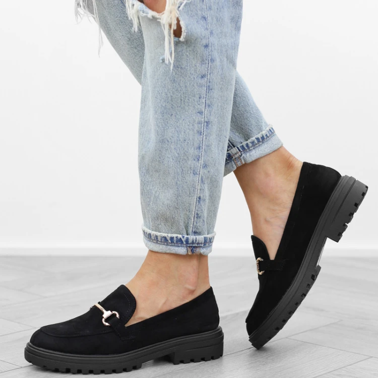 czarne-pobuty-damskie-mokasyny-loafersy-zamszowe-w