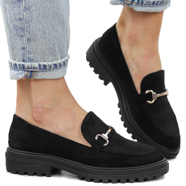 czarne-pobuty-damskie-mokasyny-loafersy-zamszowe-w