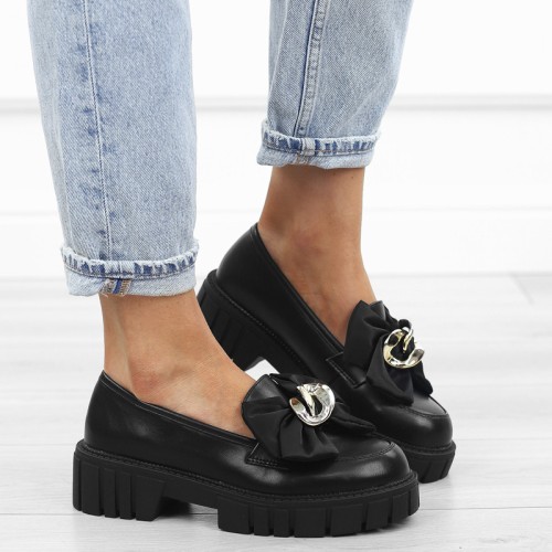 czarne-pobuty-loafersy-mokasyny-damskie-super-lekk