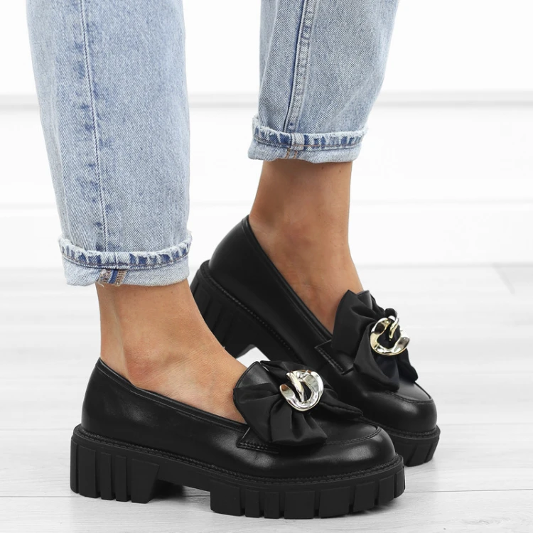 czarne-pobuty-loafersy-mokasyny-damskie-super-lekk