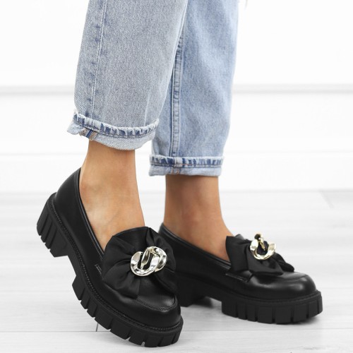 czarne-pobuty-loafersy-mokasyny-damskie-super-lekk