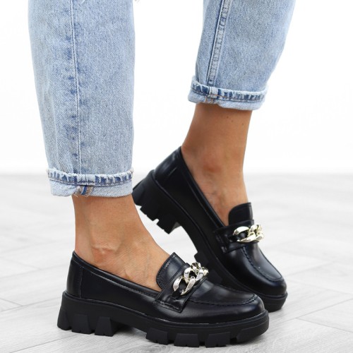 czarne-loafersy-mokasyny-pobuty-damskie-paskie-ele