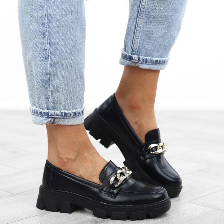 czarne-loafersy-mokasyny-pobuty-damskie-paskie-ele