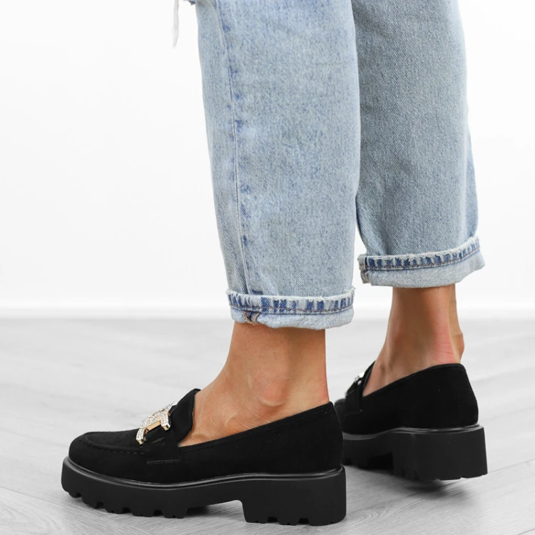 czarne-pobuty-loafersy-damskie-zamszowe-paskie-ele