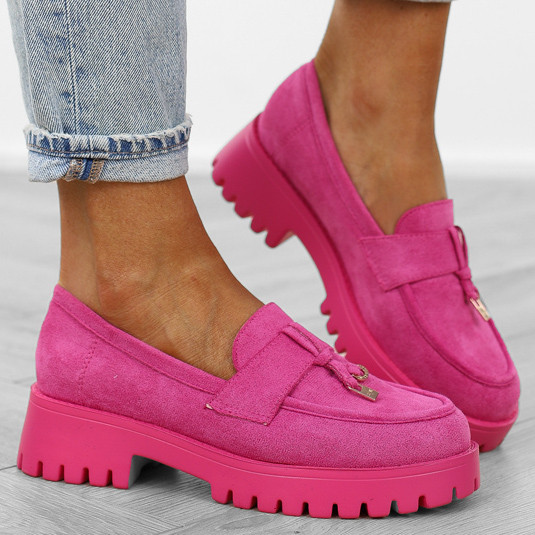 rozowe-loafersy-mokasyny-pobuty-damskie-zamszowe