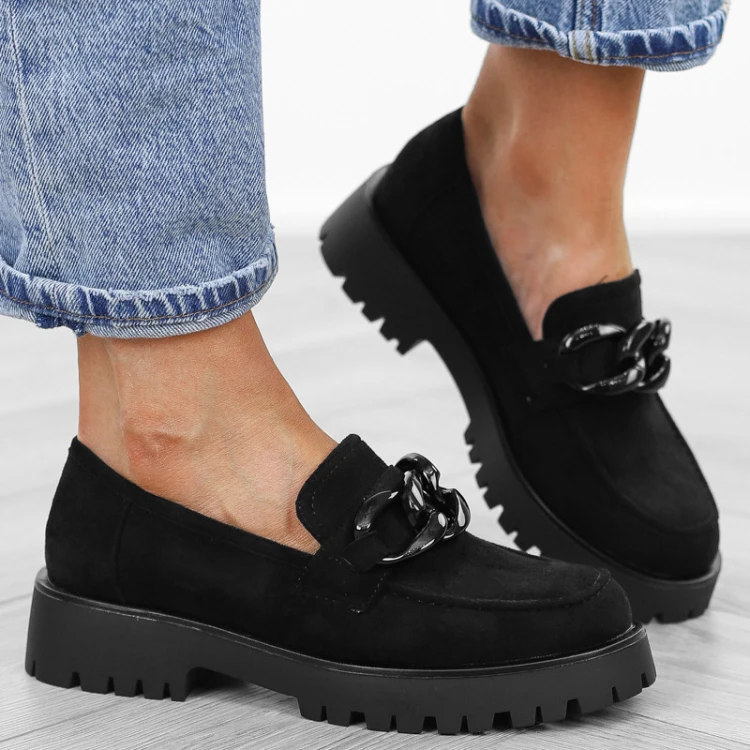 czarne-pobuty-loafersy-damskie-wygodne-paskie-eleg