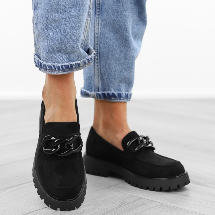 czarne-pobuty-loafersy-damskie-wygodne-paskie-eleg