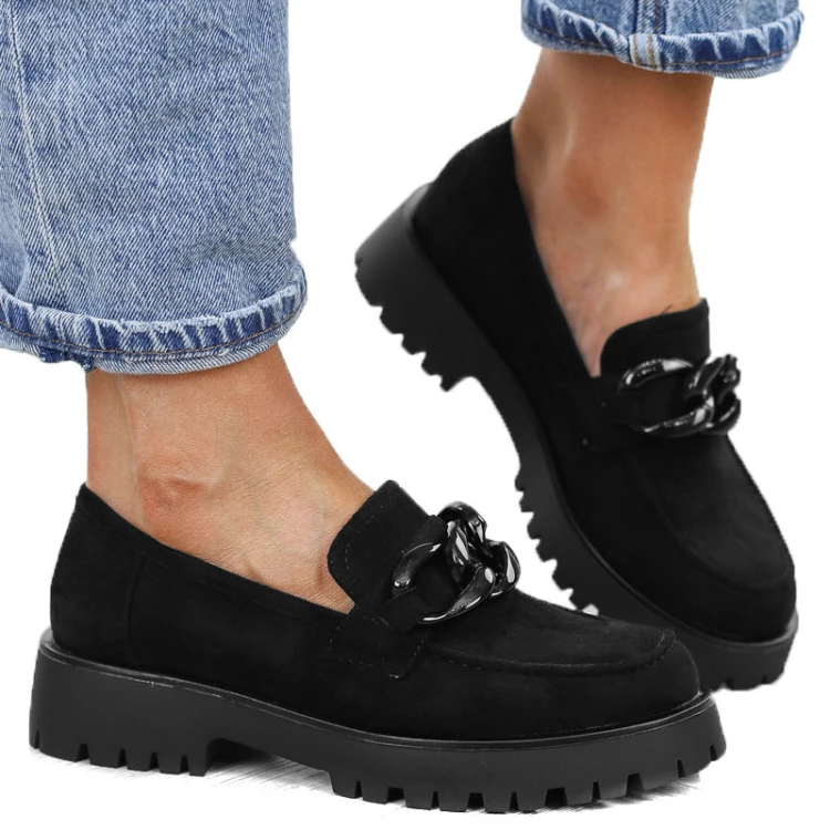 czarne-pobuty-loafersy-damskie-wygodne-paskie-eleg