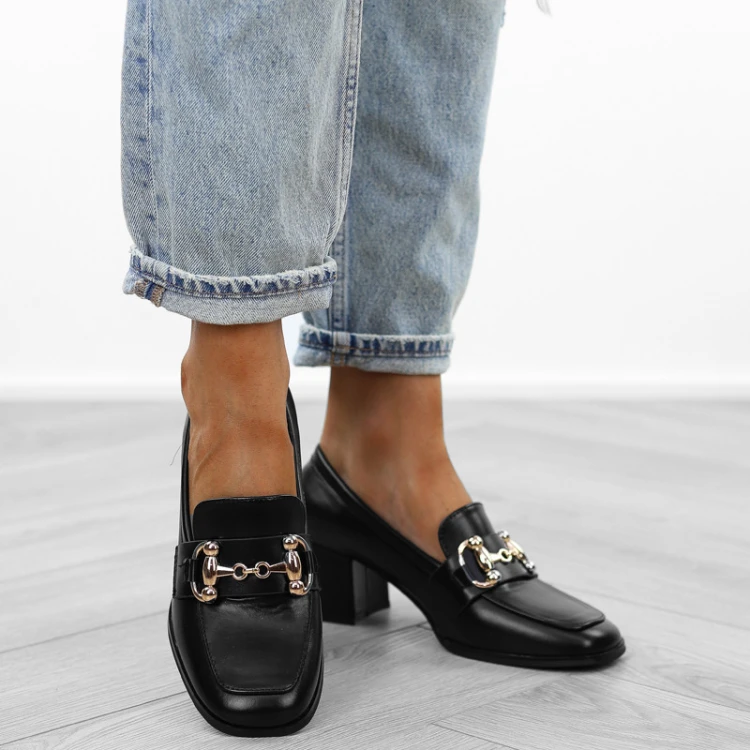 czarne-loafersy-pobuty-damskie-na-obcasie-supku-el