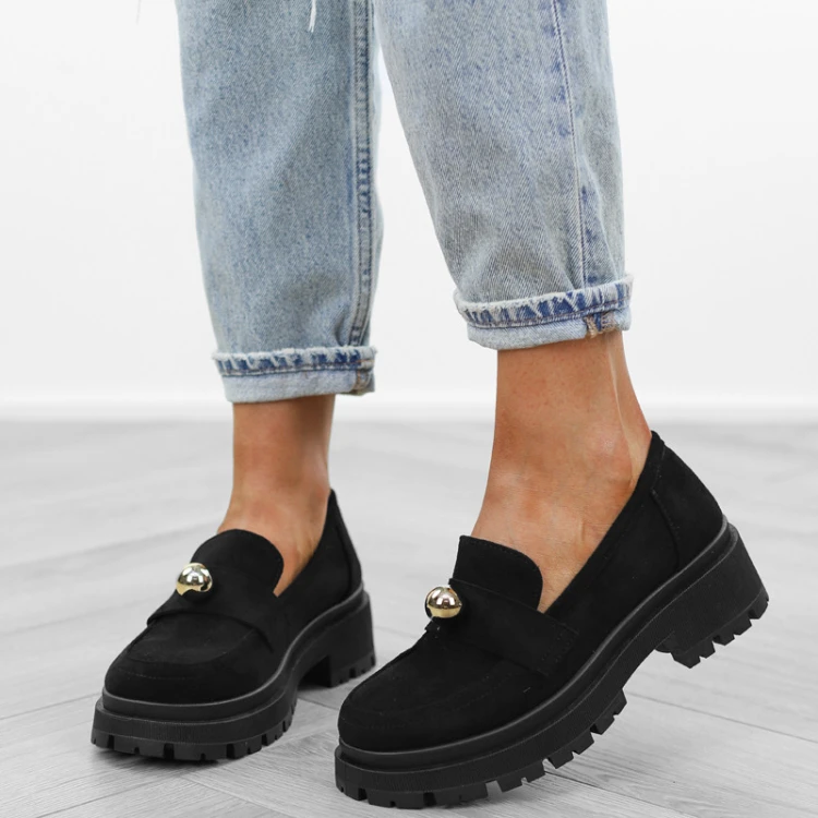 czarne-loafersy-mokasyny-pobuty-damskie-zamszowe