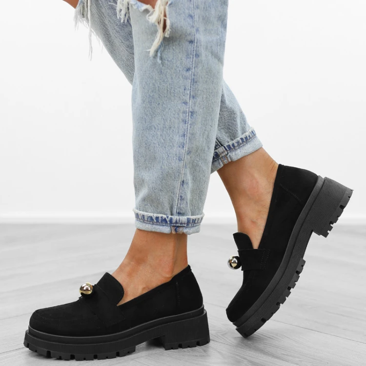 czarne-loafersy-mokasyny-pobuty-damskie-zamszowe