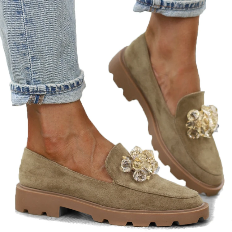 brazowe-loafersy-mokasyny-pobuty-damskie-zamszowe-