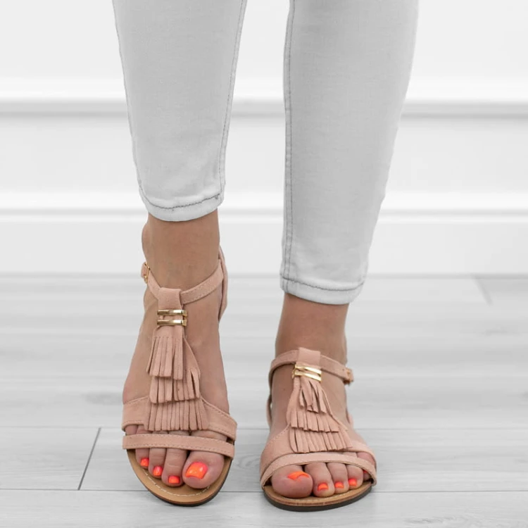 rozowe-sanday-damskie-skora-boho-paski-wygodne-i-l