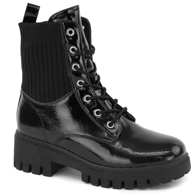 czarne-workery-damskie-wysokie-botki-lakierowane-s