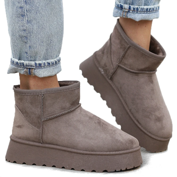 brazowe-khaki-botki-sniegowce-damskie-ocieplane-ni