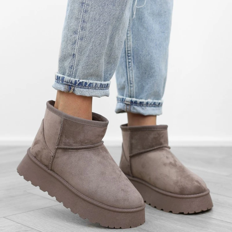 brazowe-khaki-botki-sniegowce-damskie-ocieplane-ni
