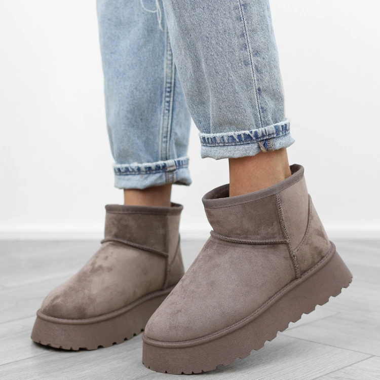 brazowe-khaki-botki-sniegowce-damskie-ocieplane-ni