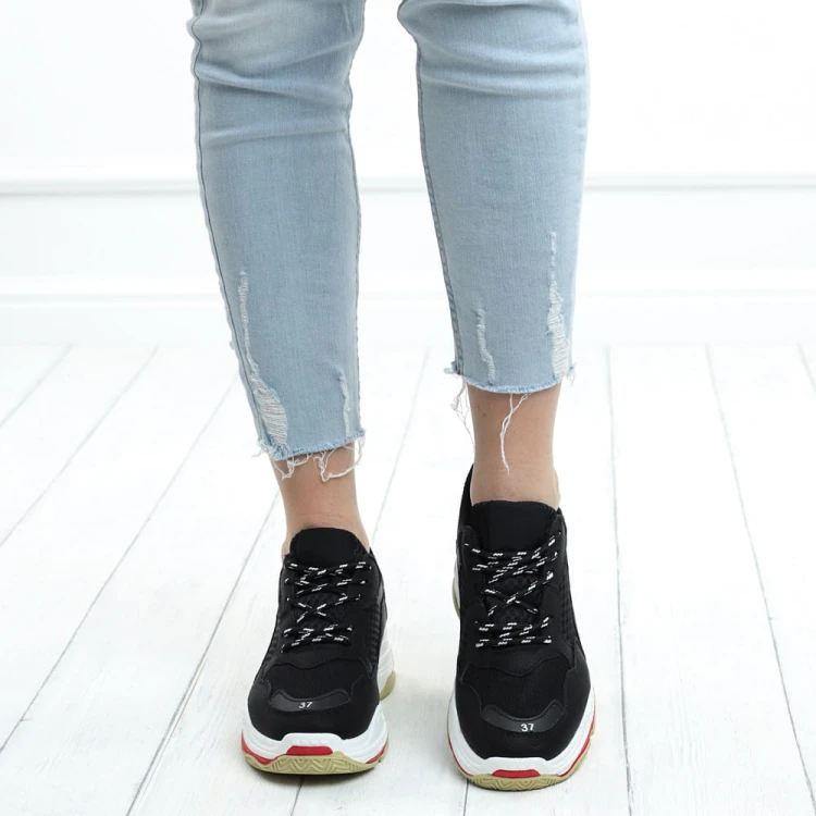 czarne-biae-buty-sportowe-damskie-sneakersy-na-gru